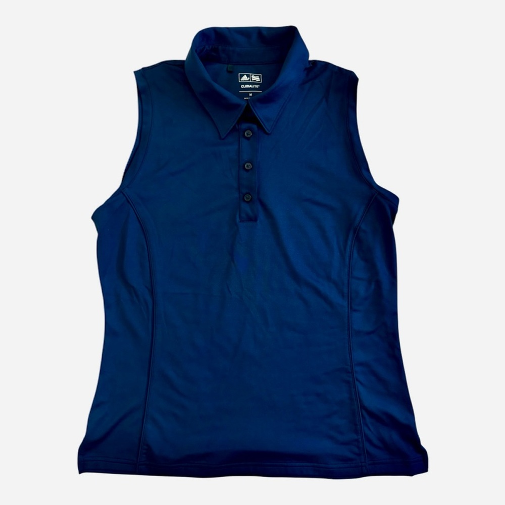 Adidas Golf Women's Climalite Sleeveless Navy Tank Top Size Medium